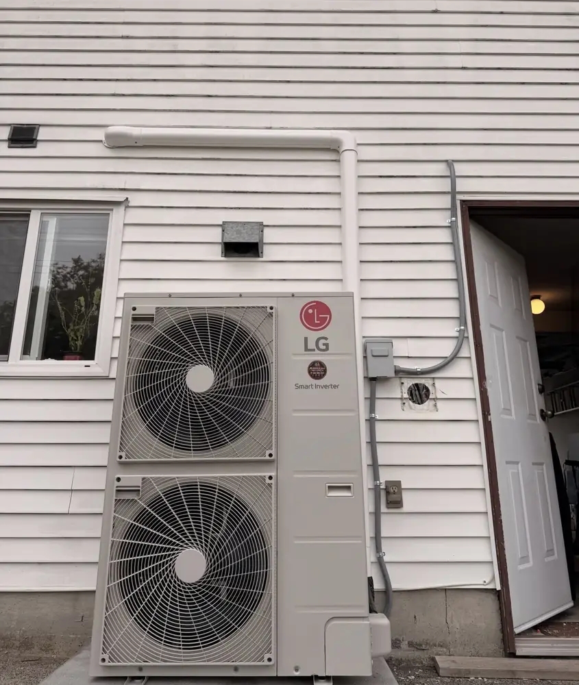 LG Smart Inverter system installed by Airmount Mechanical